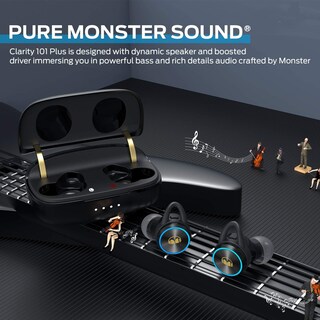 Foto 3 | Auriculares Inalámbricos Monster Clarity 101plus Airlinks Bluetooth 5.0 - Venta Internacional.