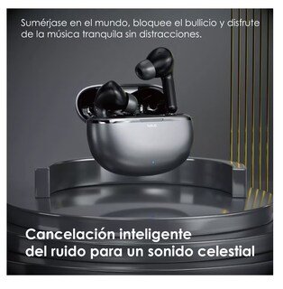 Foto 3 | Audífonos In-ear Bluetooth Inalámbricos Oem Air Serie Negro