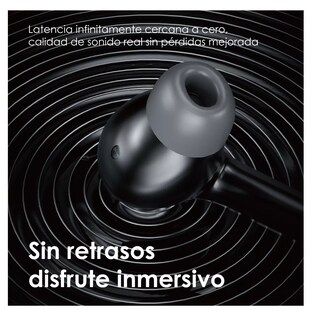 Foto 4 | Audífonos In-ear Bluetooth Inalámbricos Oem Air Serie Negro