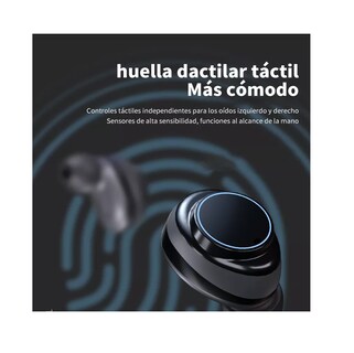 Foto 4 | Audífonos Gamer Bluetooth Cargas De Gran Capacidad Plata