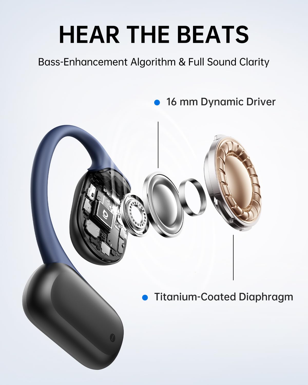 Foto 6 pulgar | Auriculares Abiertos Baseus Bowie Mf1 Wireless 60h Play Ipx4 - Venta Internacional.