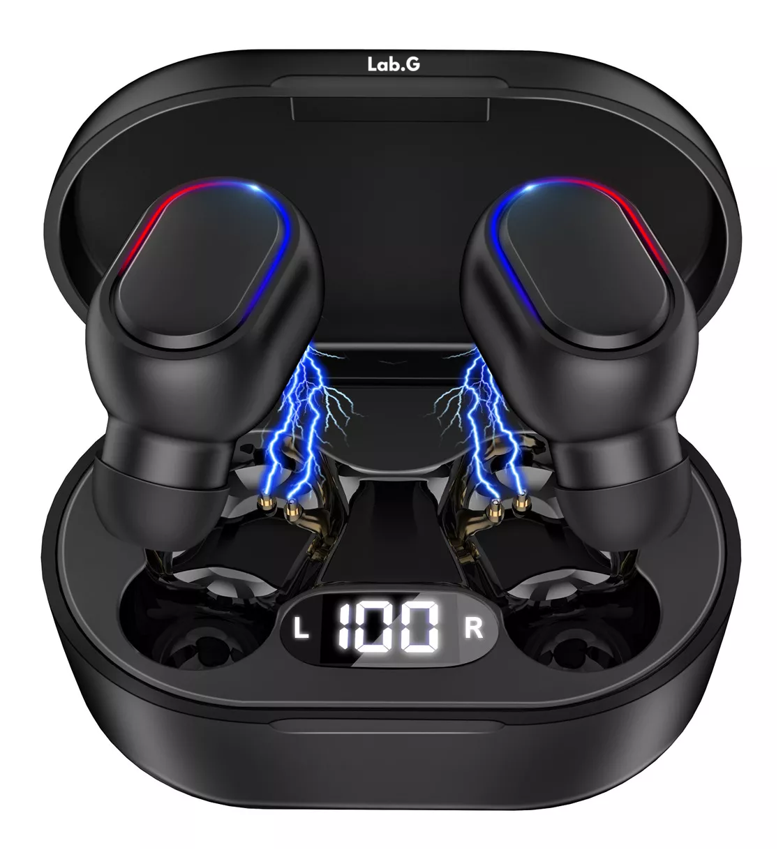 Foto 6 pulgar | Audífonos In-ear Lab.g Inalámbricos Bluetooth, Negro