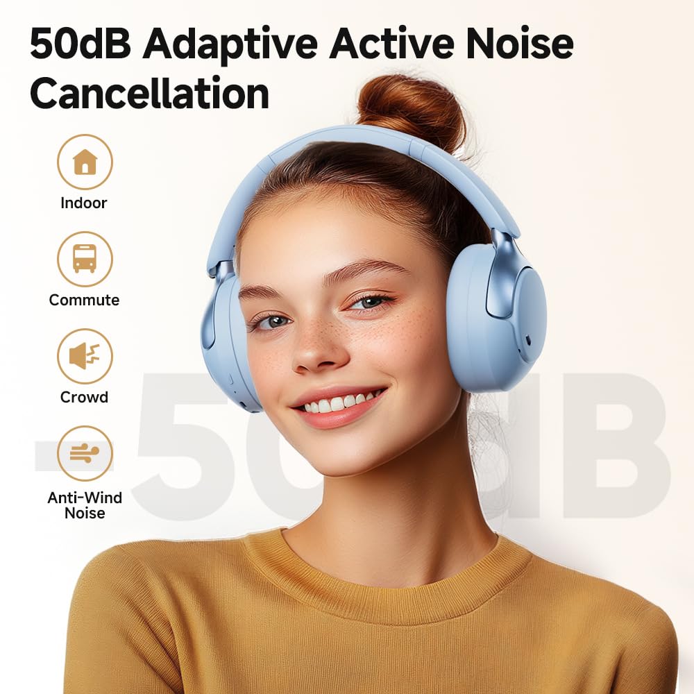 Foto 3 pulgar | Auriculares Inalámbricos Qcy H3 Pro Adaptive Anc Para Colocar Sobre Las Orejas - Venta Internacional.