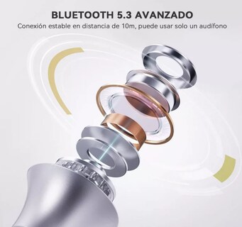 Foto 5 | Audífonos Inalámbricos Lab.g Mini Microfono Para Ios Android Bt5.3 Rosa