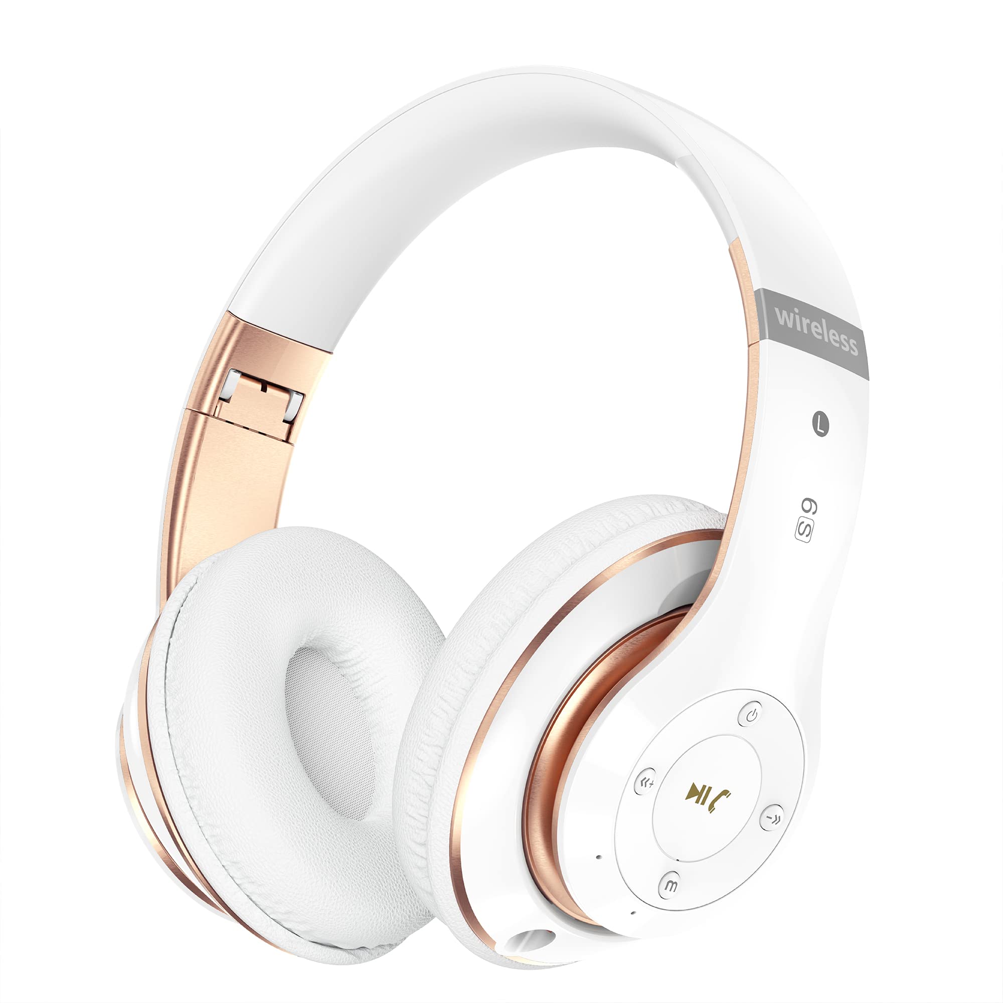 Auriculares Bluetooth Falebare 6s Para Colocar Sobre Las Orejas, 40 Horas De Reproducción, Color Blanco - Venta I