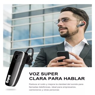Foto 2 | Audífono In-ear Gamer Inalámbrico Manos Libres Auriculares Negro Belug