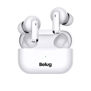 Foto 1 | Audífonos Inalámbricos Mini Micrófono Para Ios Android Bt5.3 Blanco Belug