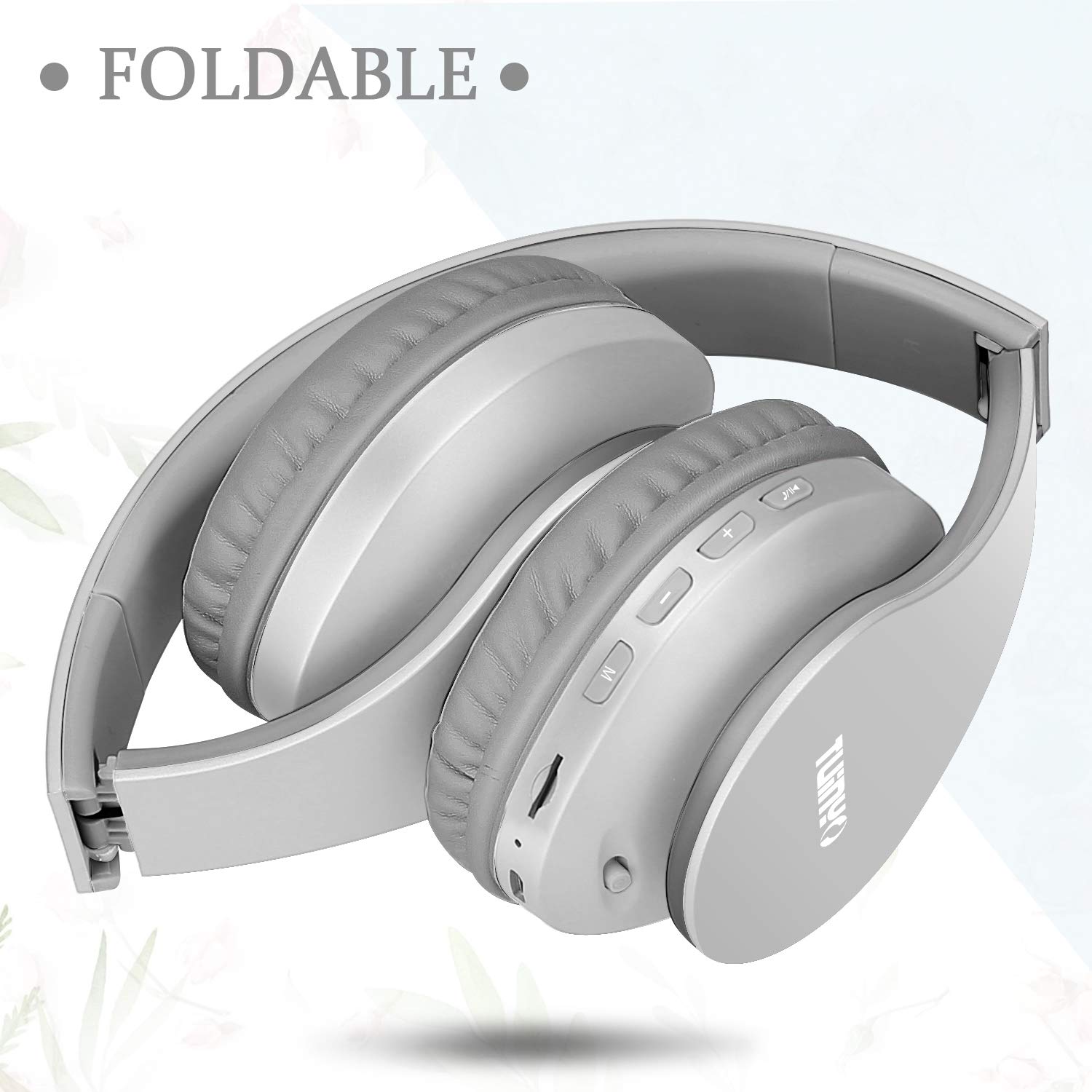 Foto 5 pulgar | Auriculares Inalámbricos Tuinyo Over Ear Bluetooth Con Micrófono - Gris - Venta Internacional.