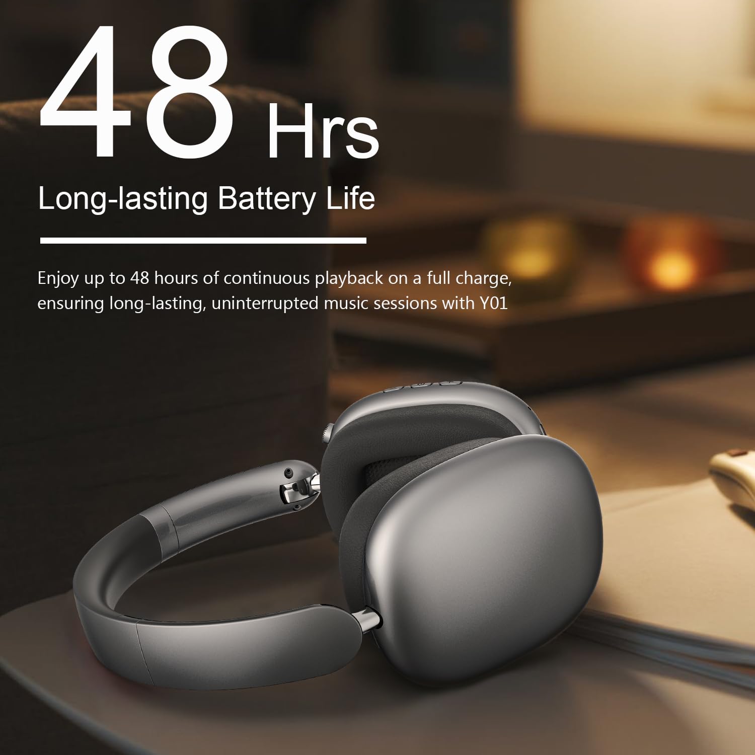 Foto 7 | Auriculares Supraaurales Inalámbricos Wentronic Y01 Con Cancelación De Ruido - Venta Internacional.
