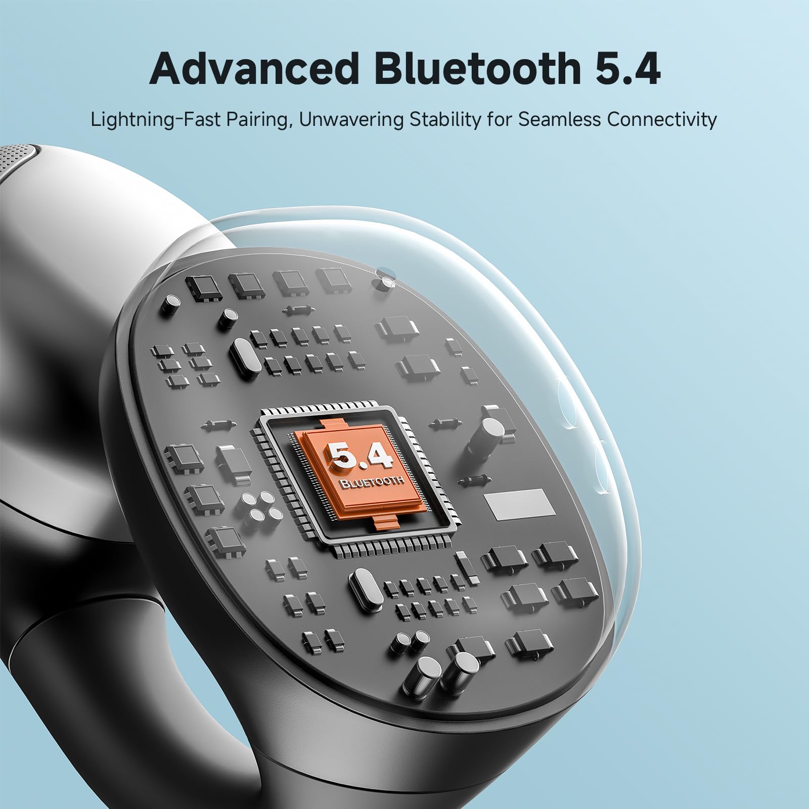 Foto 6 pulgar | Auriculares Inalámbricos Cxk Open Ear Bluetooth 5.4 30h Playtime - Venta Internacional.