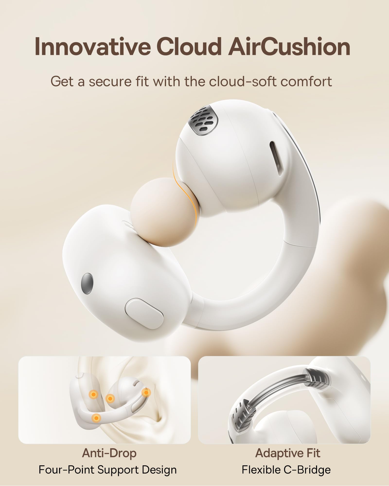 Foto 4 pulgar | Auriculares Con Clip Baseus Bowie Mc1 Open Ear Adaptive Comfort - Venta Internacional.