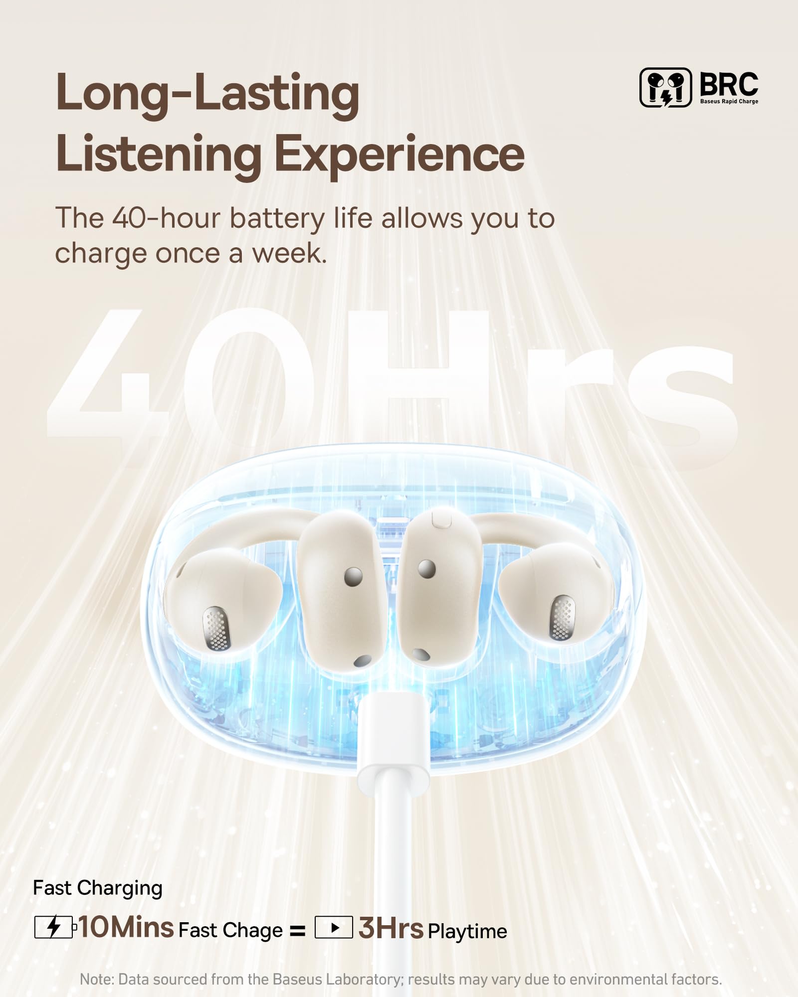 Foto 7 | Auriculares Con Clip Baseus Bowie Mc1 Open Ear Adaptive Comfort - Venta Internacional.