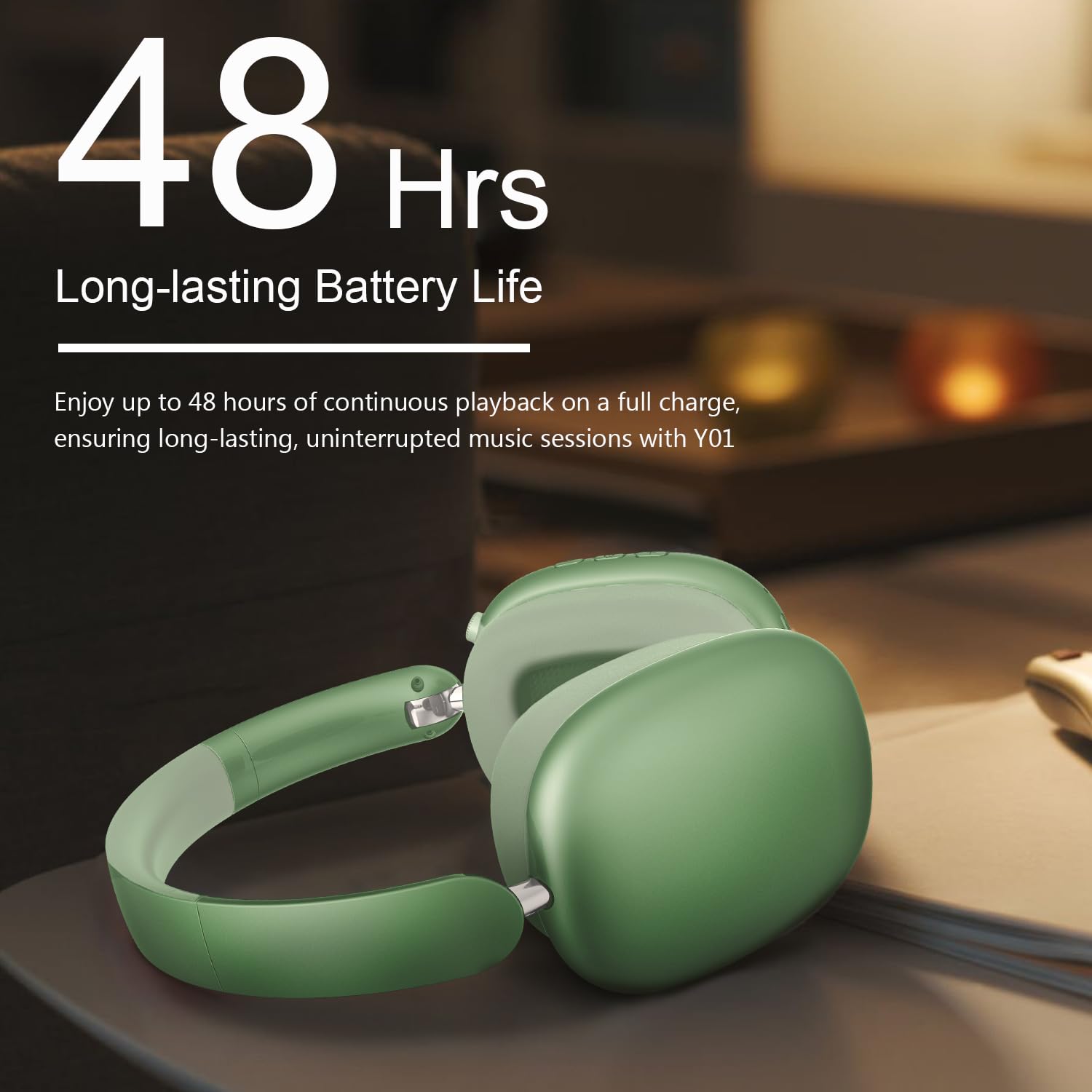 Foto 7 | Auriculares Supraaurales Inalámbricos Wentronic Y01 Con Cancelación De Ruido - Venta Internacional.