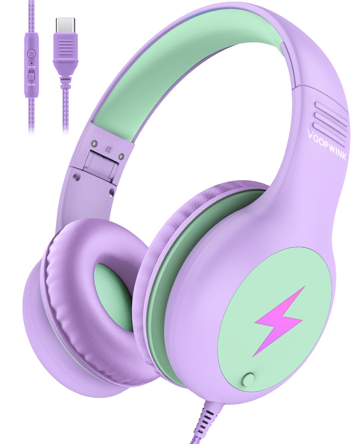 Auriculares Voopwink Woopvink Kh3 Con Cable Y Micrófono Para Niños - Venta Internacional.