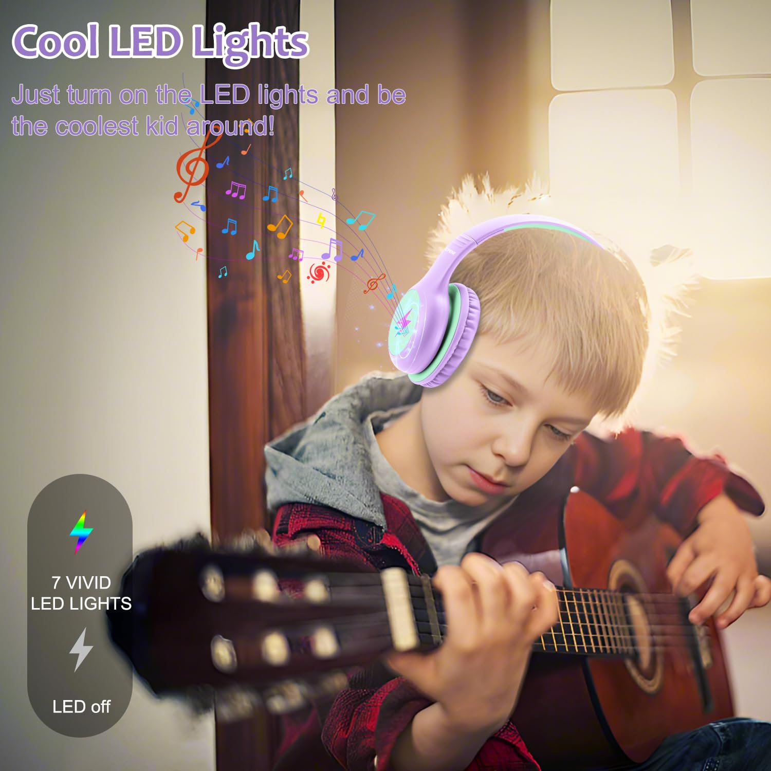 Foto 5 | Auriculares Voopwink Woopvink Kh3 Con Cable Y Micrófono Para Niños - Venta Internacional.