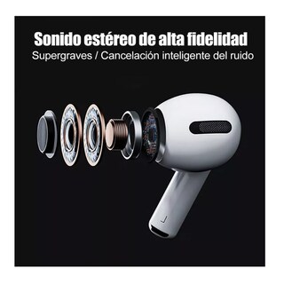 Foto 2 | Auriculares Inalámbricos Pro3 Compatibles Con Iphone Android Blanco Belug