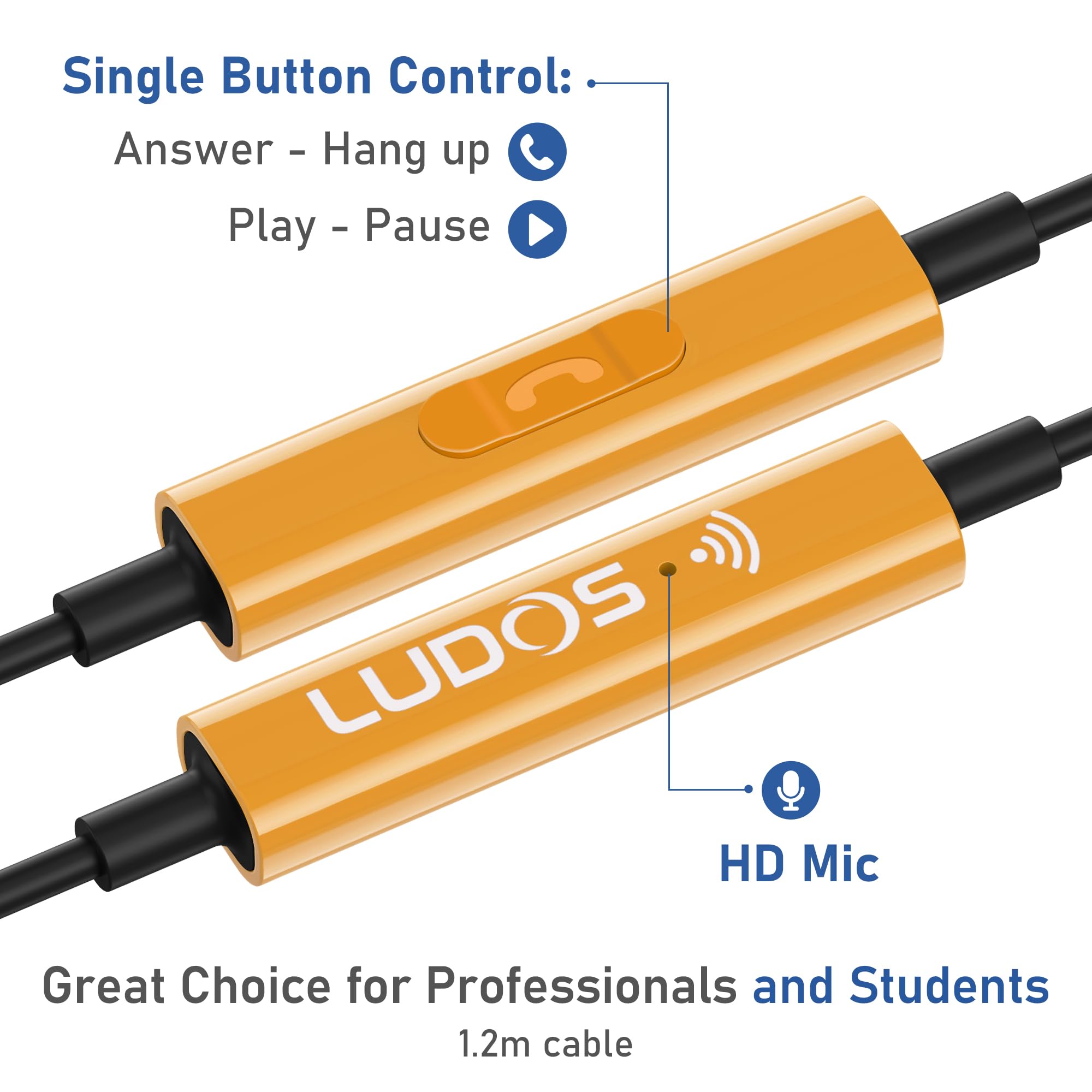 Foto 5 pulgar | Auriculares Ludos Omnitone Usb-c Para Iphone 16 15 Pro Max Plus - Venta Internacional.