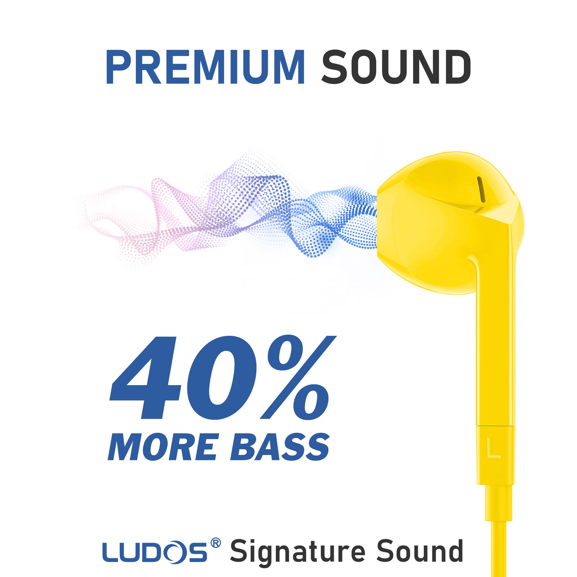 Foto 5 pulgar | Auriculares Usb-c Con Cable Ludos Ferox Para Iphone 16 15 Pro Max - Venta Internacional.