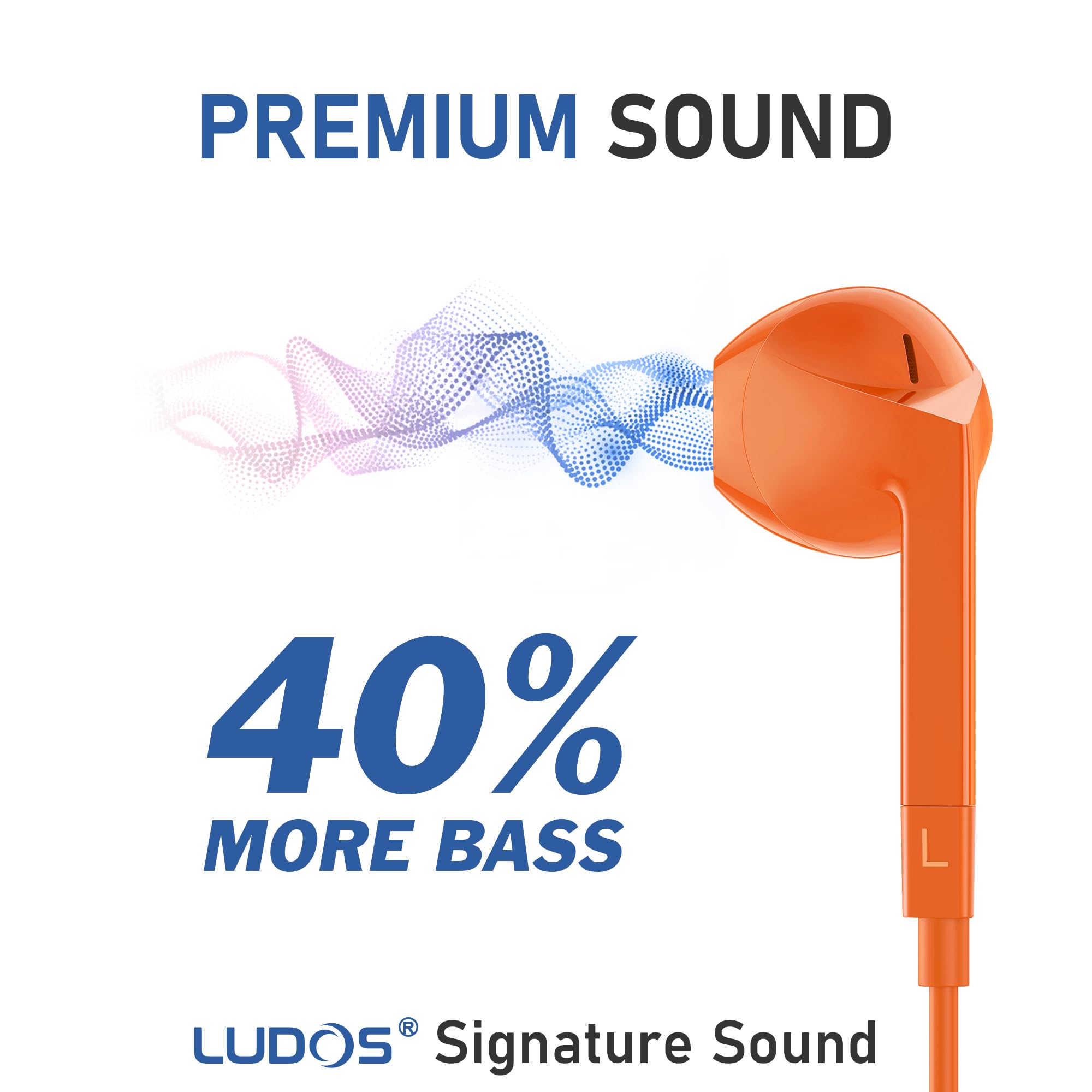 Foto 7 pulgar | Auriculares Usb-c Con Cable Ludos Ferox Para Iphone 16 15 Pro Max - Venta Internacional.