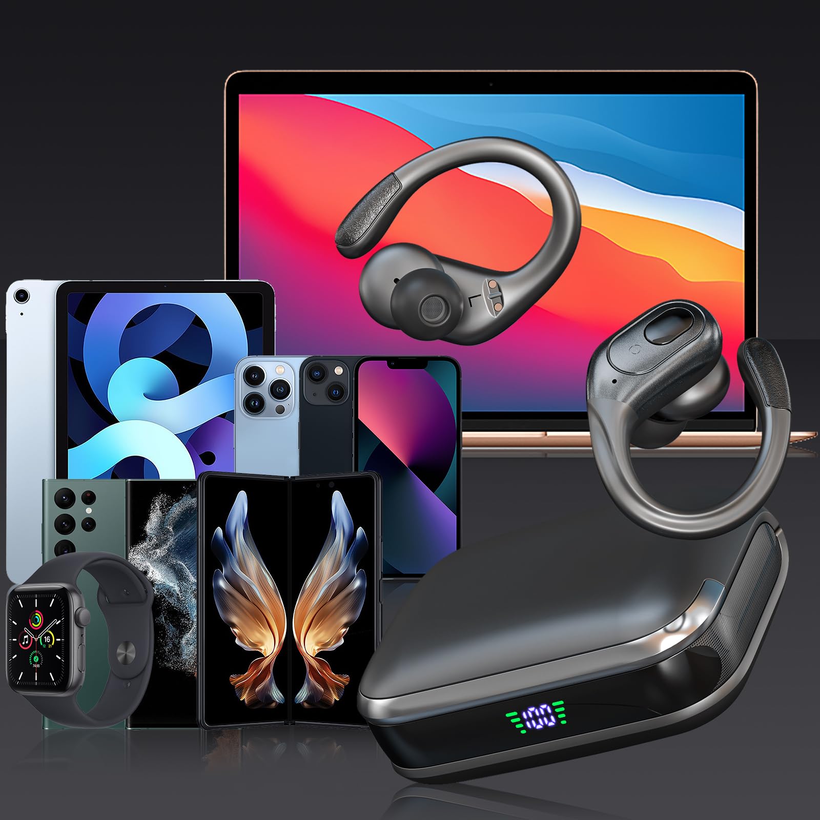Foto 8 pulgar | Auriculares Inalámbricos Bluetooth Con 75 Horas De Reproducción Ipx7 - Venta Internacional.