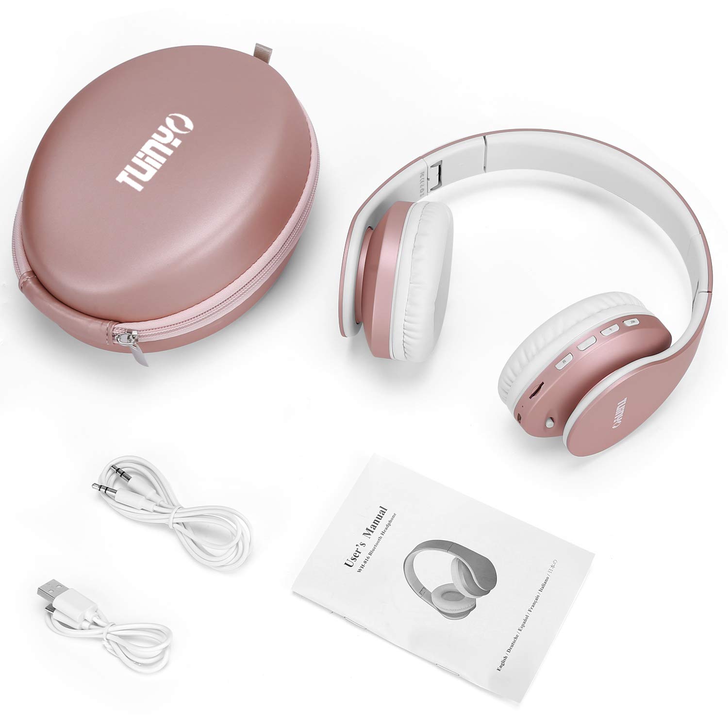 Foto 7 pulgar | Los Auriculares Inalámbricos Tuinyo Se Sumergen En El Audio Por Encima De La Oreja - Venta Internacional.