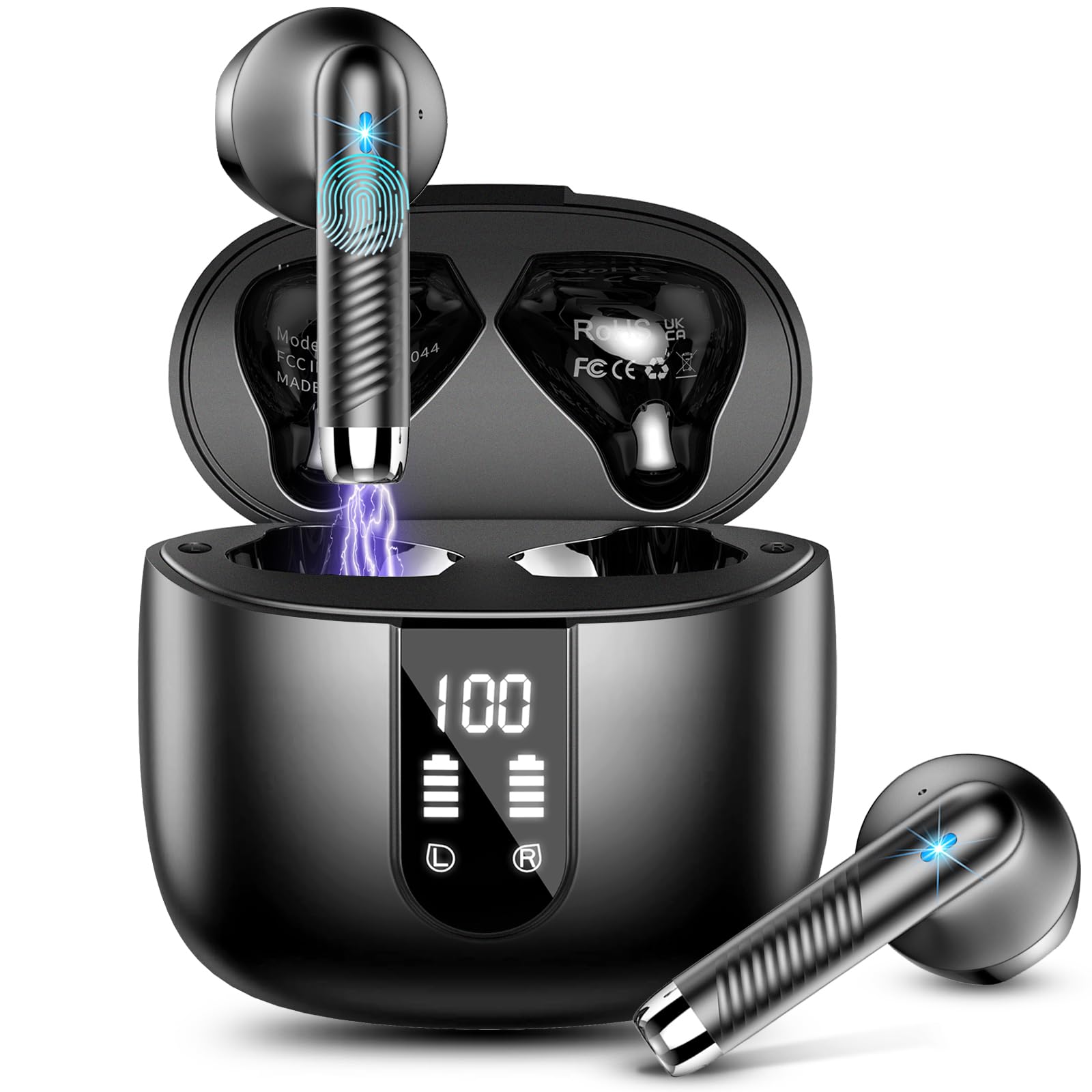 Foto 2 pulgar | Auriculares Inalámbricos Qxq Bluetooth 5.4 Stereo Bass Con Micrófono Enc Ip7 - Venta Internacional.