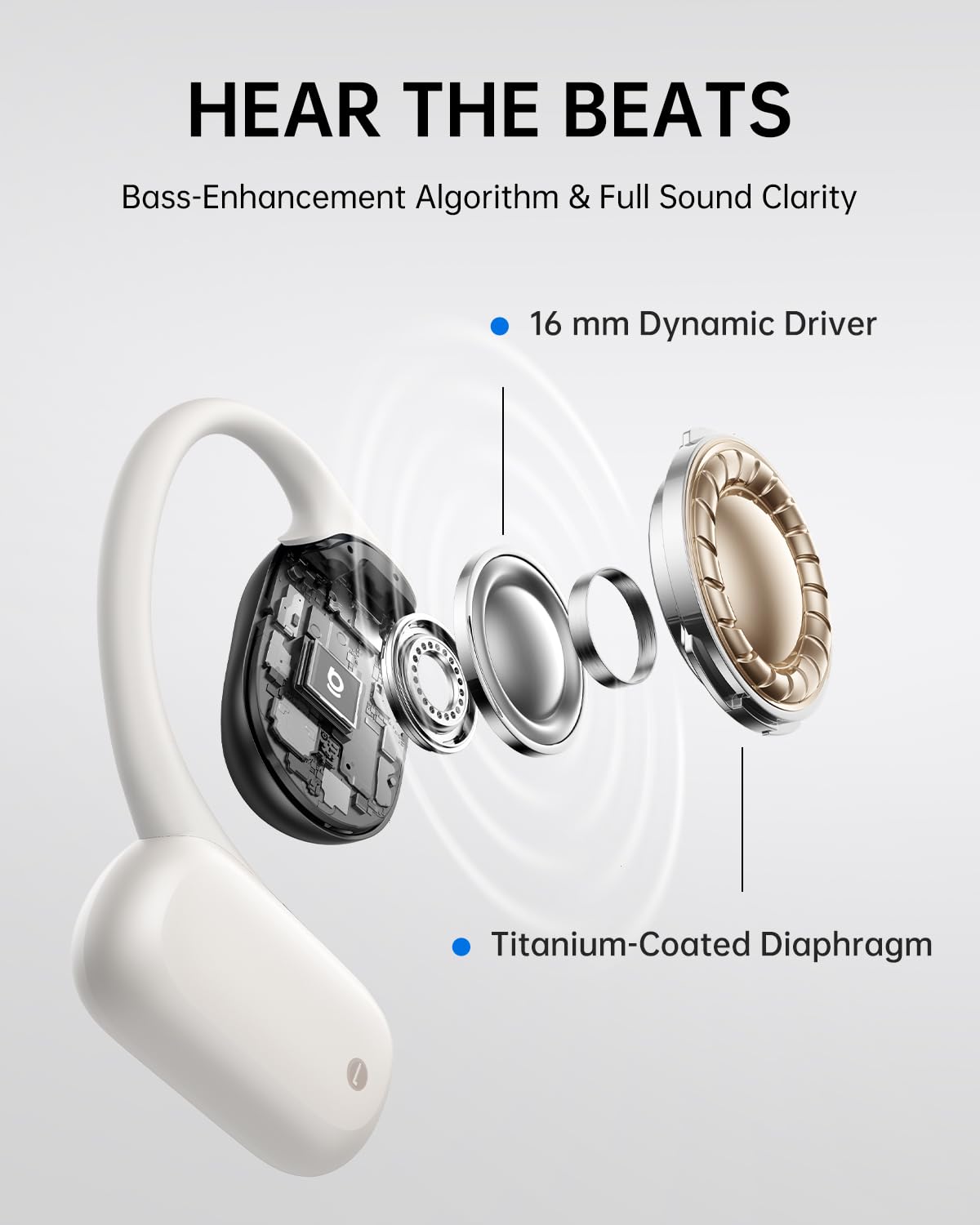 Foto 6 pulgar | Auriculares Abiertos Baseus Bowie Mf1 Inalámbricos Bluetooth 5.4 - Venta Internacional.