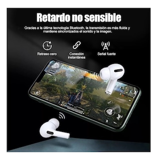 Foto 3 | Auriculares Inalámbricos Pro3 Compatibles Con Iphone Android Blanco