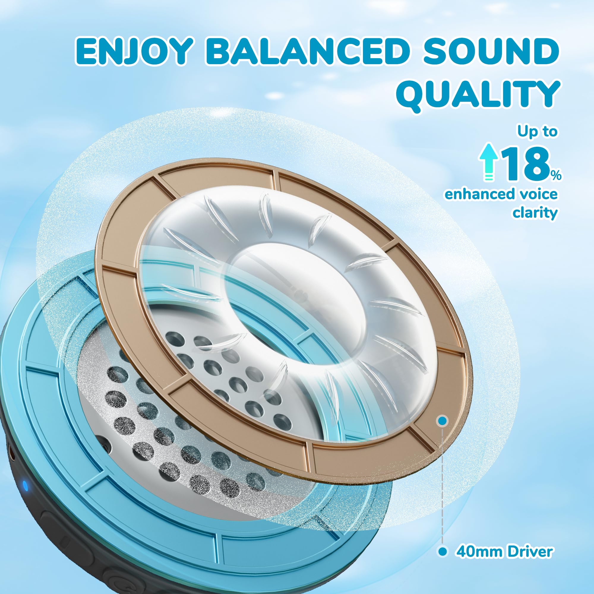 Foto 6 pulgar | Auriculares Bluetooth Iclever Bth22 Para Niños, 60 Horas De Reproducción, Color Negro - Venta Internacional.