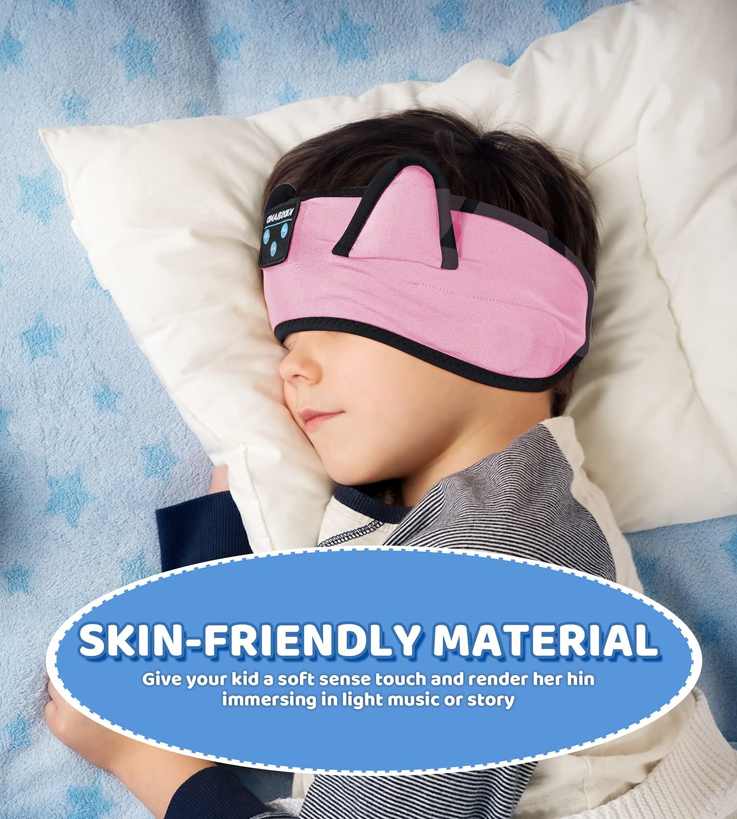 Foto 4 pulgar | Auriculares Kidsband Kids Cozy Bluetooth Con Conector De 3,5 Mm Con Cable - Venta Internacional.