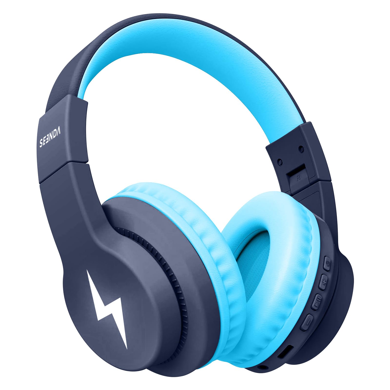 Foto 2 pulgar | Auriculares Bluetooth Seenda Kids 45h Playtime Azul Oscuro - Venta Internacional.