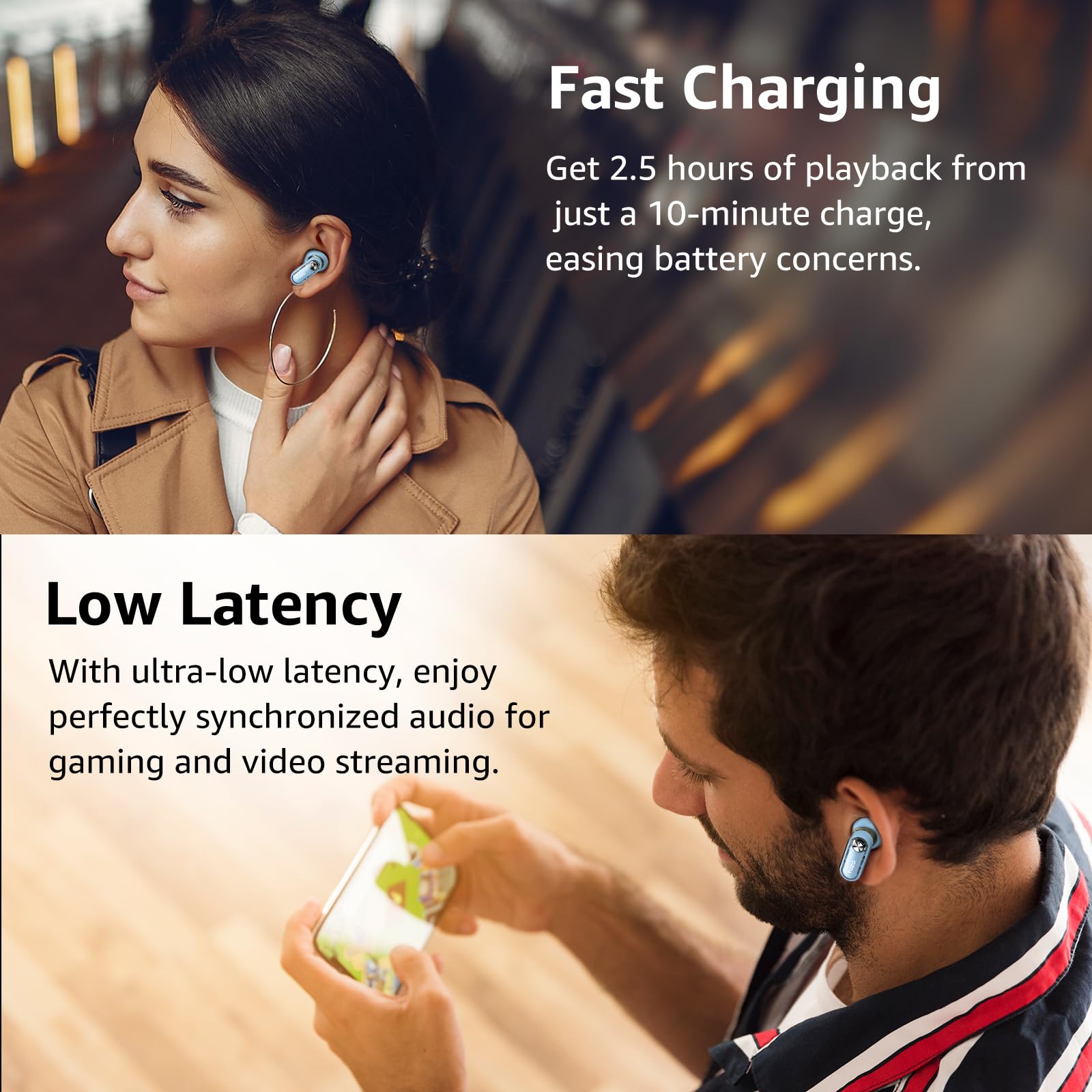 Foto 7 | Auriculares Inalámbricos Tozo Hybrid Active Noise Cancelling - Venta Internacional.