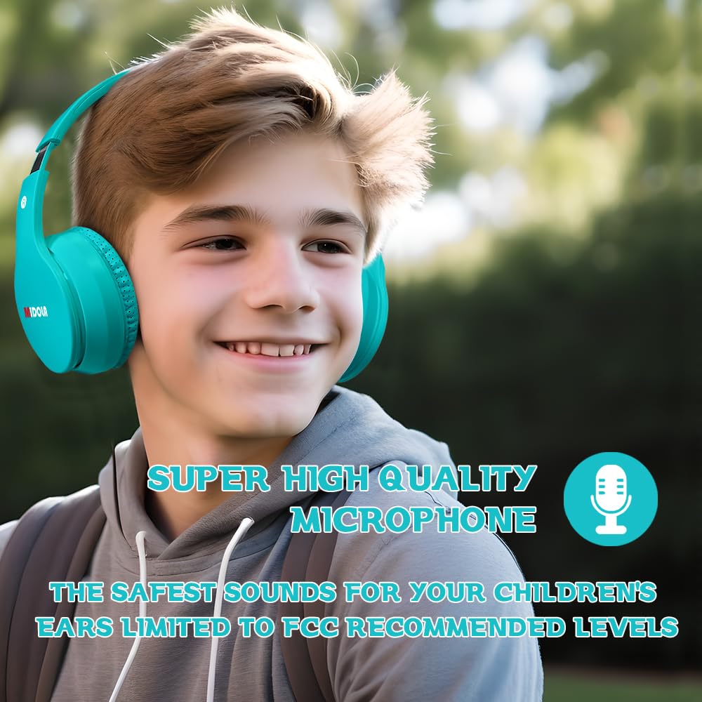 Foto 6 pulgar | Auriculares Inalámbricos Bluetooth Para Niños Midola Con Límite De Volumen 85/110 Db - Venta Internacional.