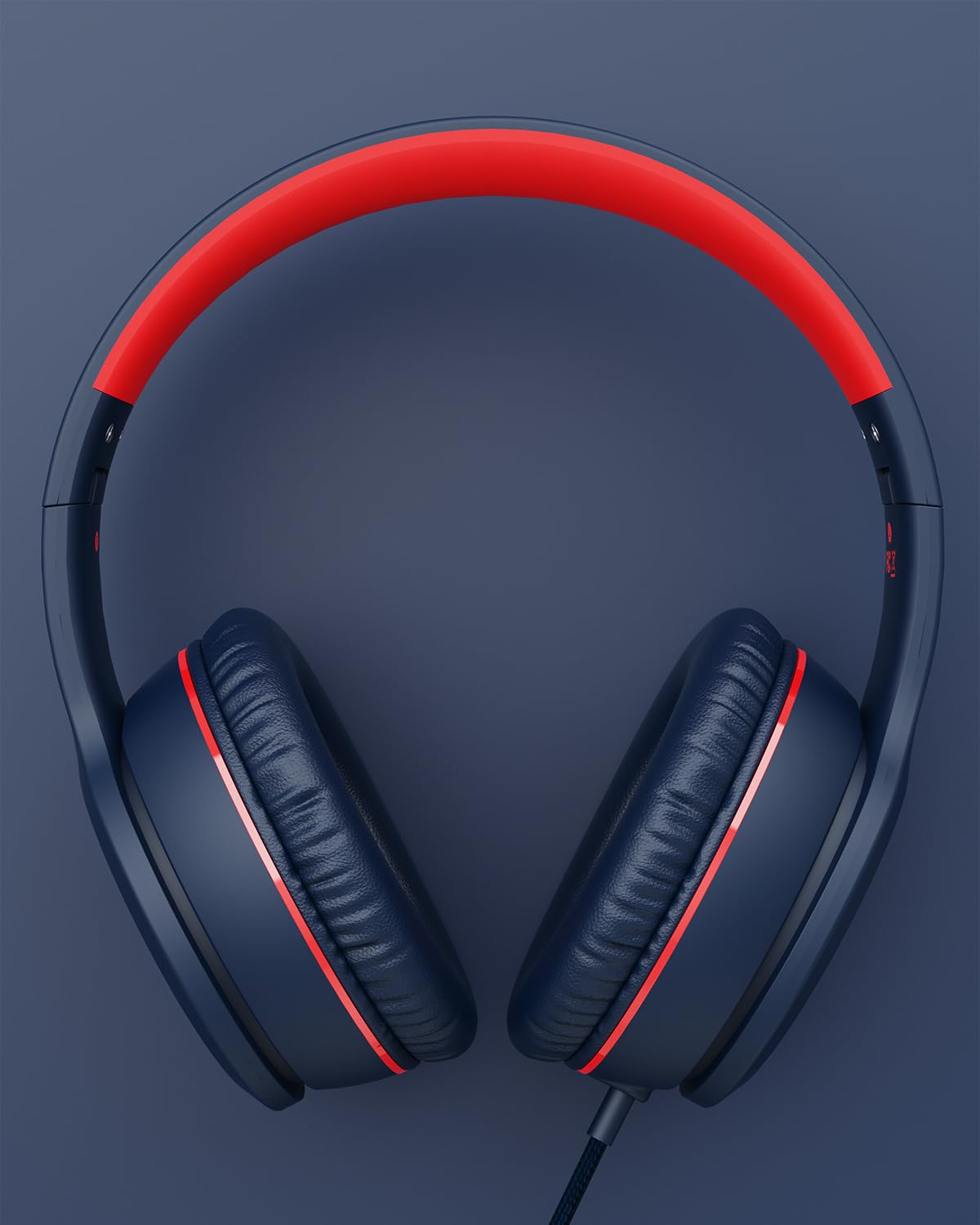 Foto 3 pulgar | Auriculares Nivava K16 Con Cable Con Micrófono Para Niños, Color Azul Oscuro - Venta Internacional.