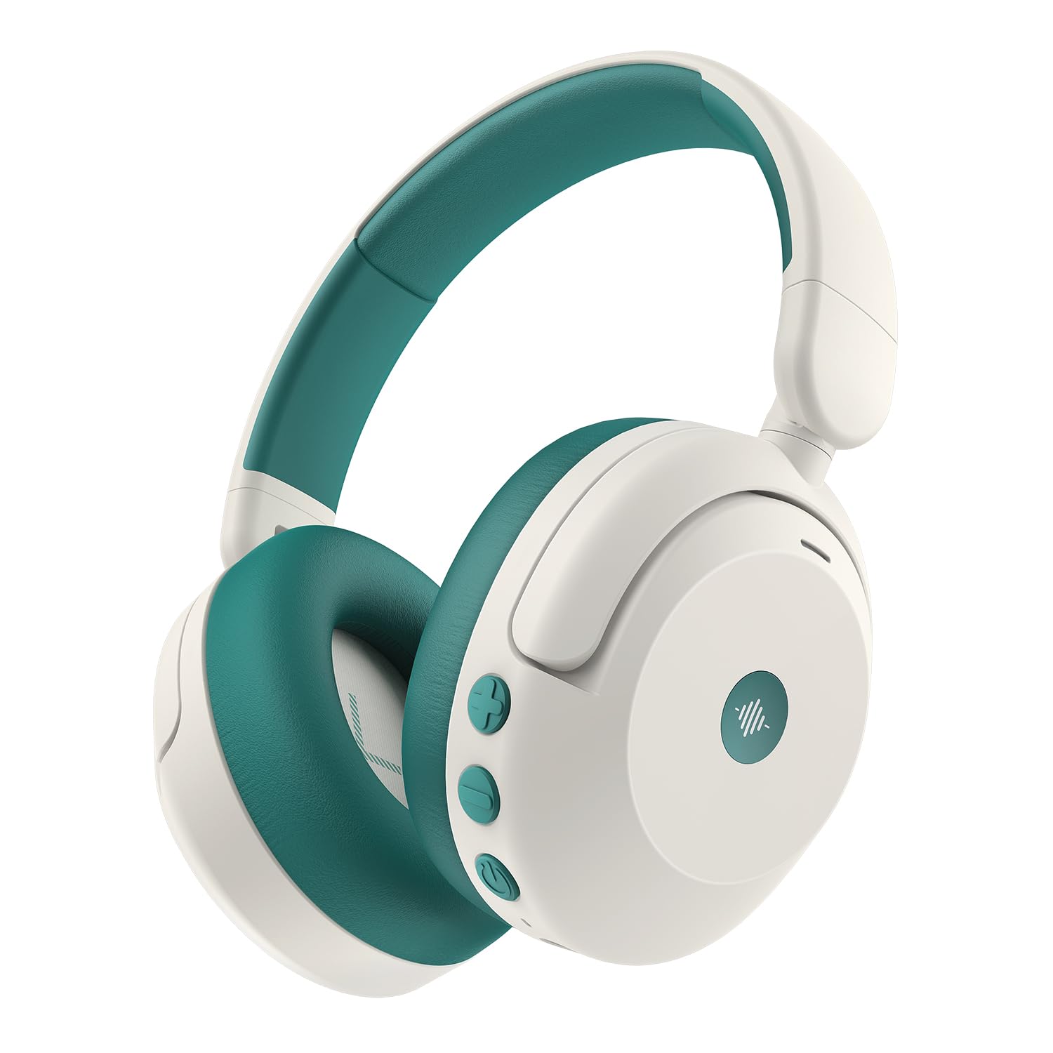 Foto 2 pulgar | Auriculares Iclever Bth20 Con Cancelación Activa De Ruido Para Niños, Color Blanco Y Verde - Venta Internacional.