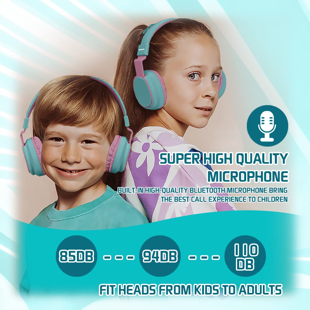 Foto 3 pulgar | Auriculares Midola Kids Bluetooth 5.3 Inalámbricos 60 H De Tiempo De Reproducción - Venta Internacional.