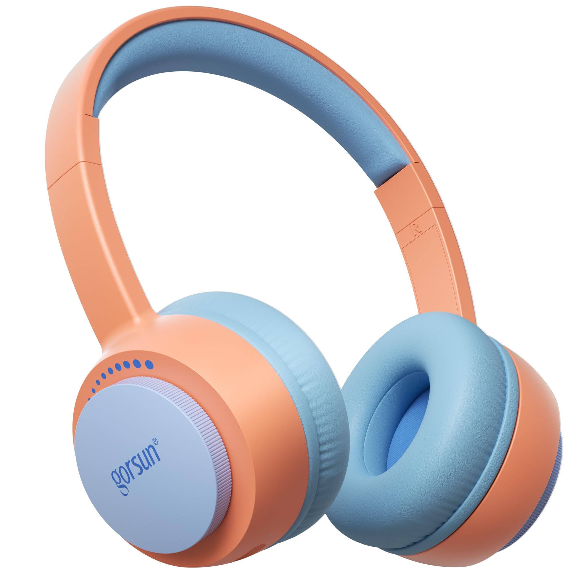 Foto 2 pulgar | Auriculares Para Niños Gorsun Bluetooth 5.3 85db Volumen Limitado Naranja - Venta Internacional.