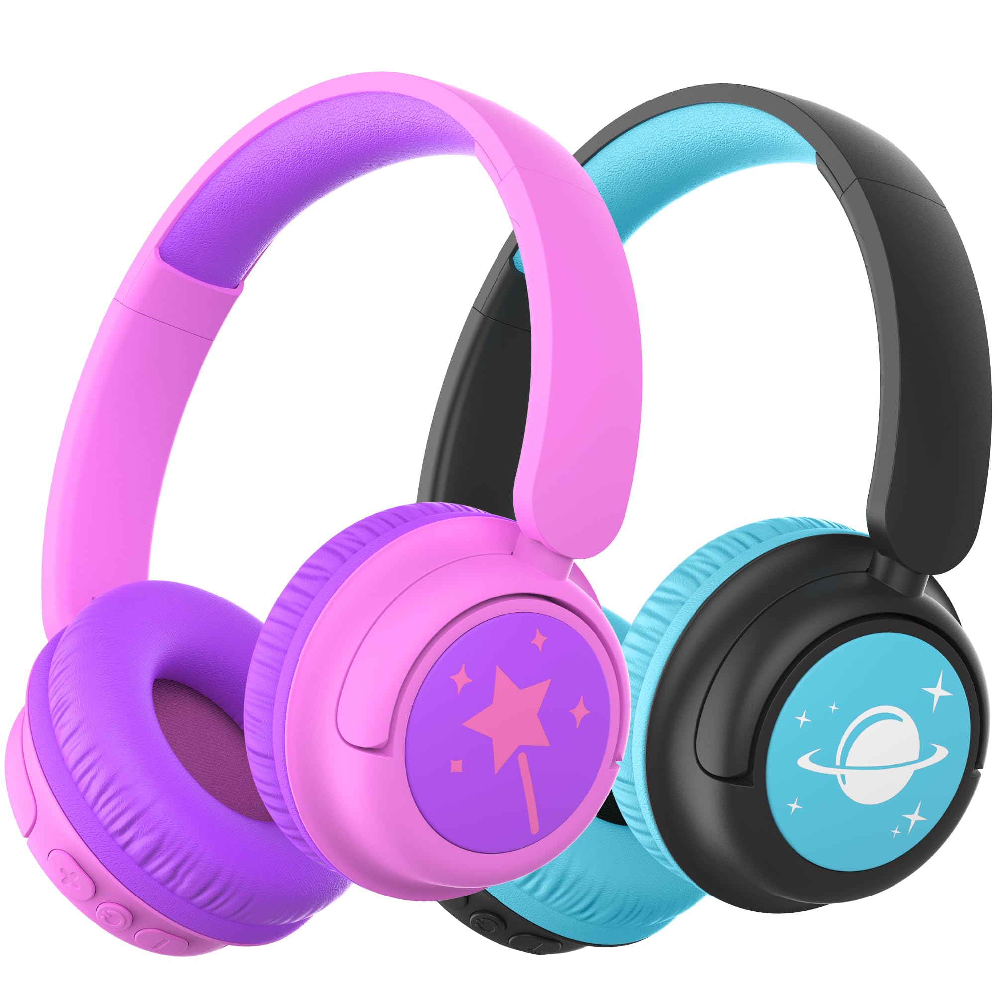 Foto 2 pulgar | Auriculares Bluetooth Iclever Bth22 Para Niños, 60 Horas, Tiempo De Juego, Paquete De 2 - Venta Internacional.