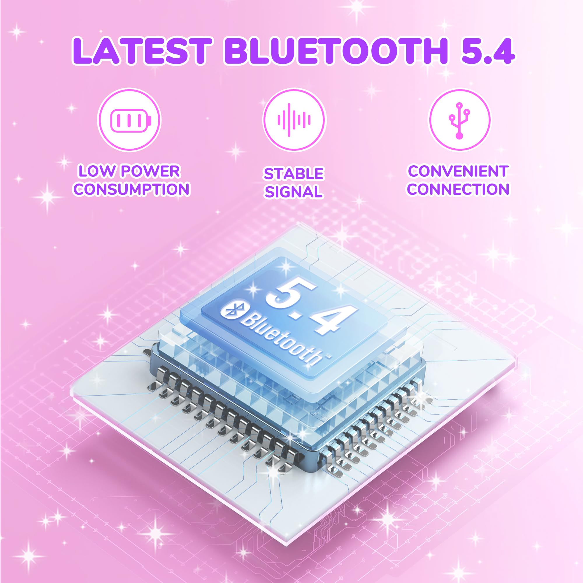 Foto 7 pulgar | Auriculares Bluetooth Iclever Bth22 Para Niños, 60 Horas, Tiempo De Juego, Paquete De 2 - Venta Internacional.