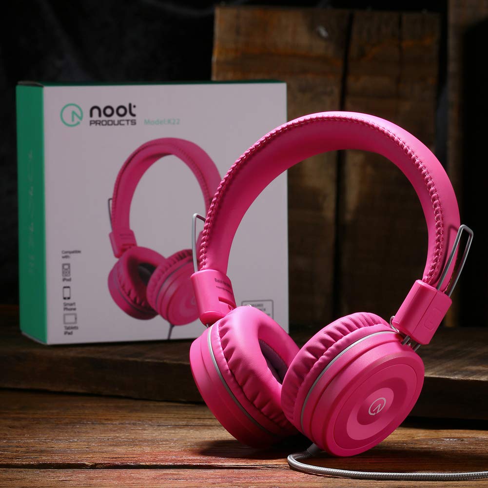 Foto 6 pulgar | Auriculares Noot Products K22 Kids Plegable Stereo Flamingo Pink - Venta Internacional.