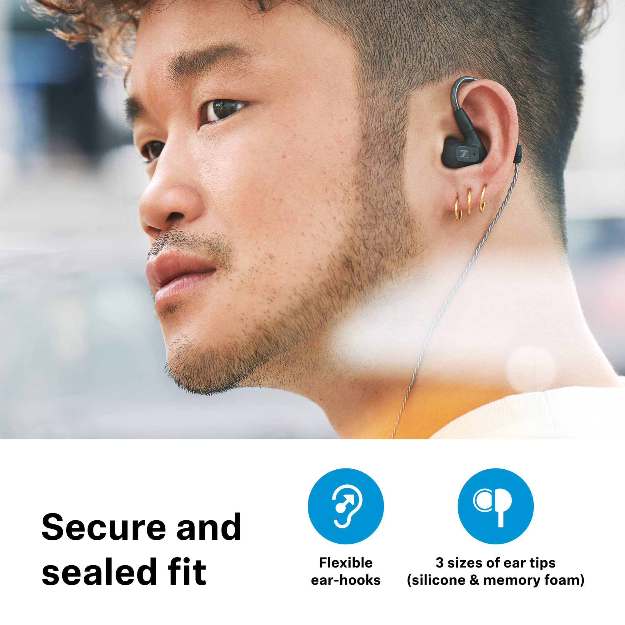 Foto 8 pulgar | Auriculares Intraurales Para Audiófilos Sennheiser Ie 200 Trueresponse - Venta Internacional.