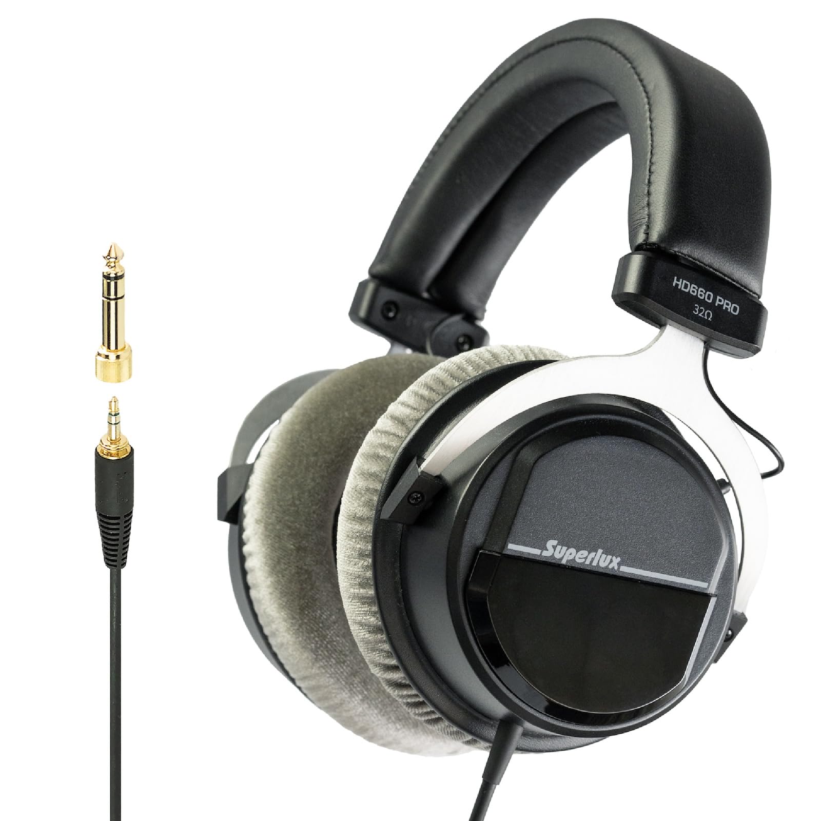 Auriculares Superlux Hd 660pro, 32 Ohmios, Grabación De Estudio Con Cable - Venta Internacional.