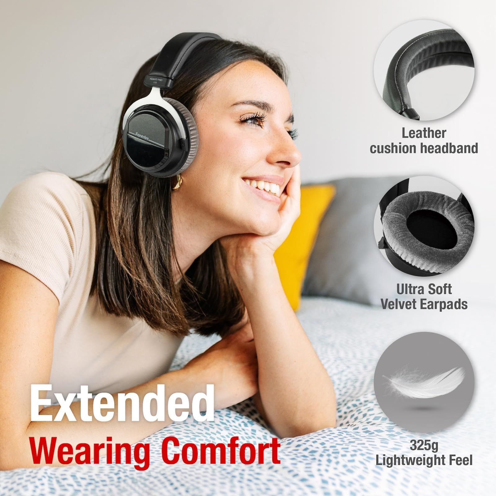 Foto 4 pulgar | Auriculares Superlux Hd 660pro, 32 Ohmios, Grabación De Estudio Con Cable - Venta Internacional.
