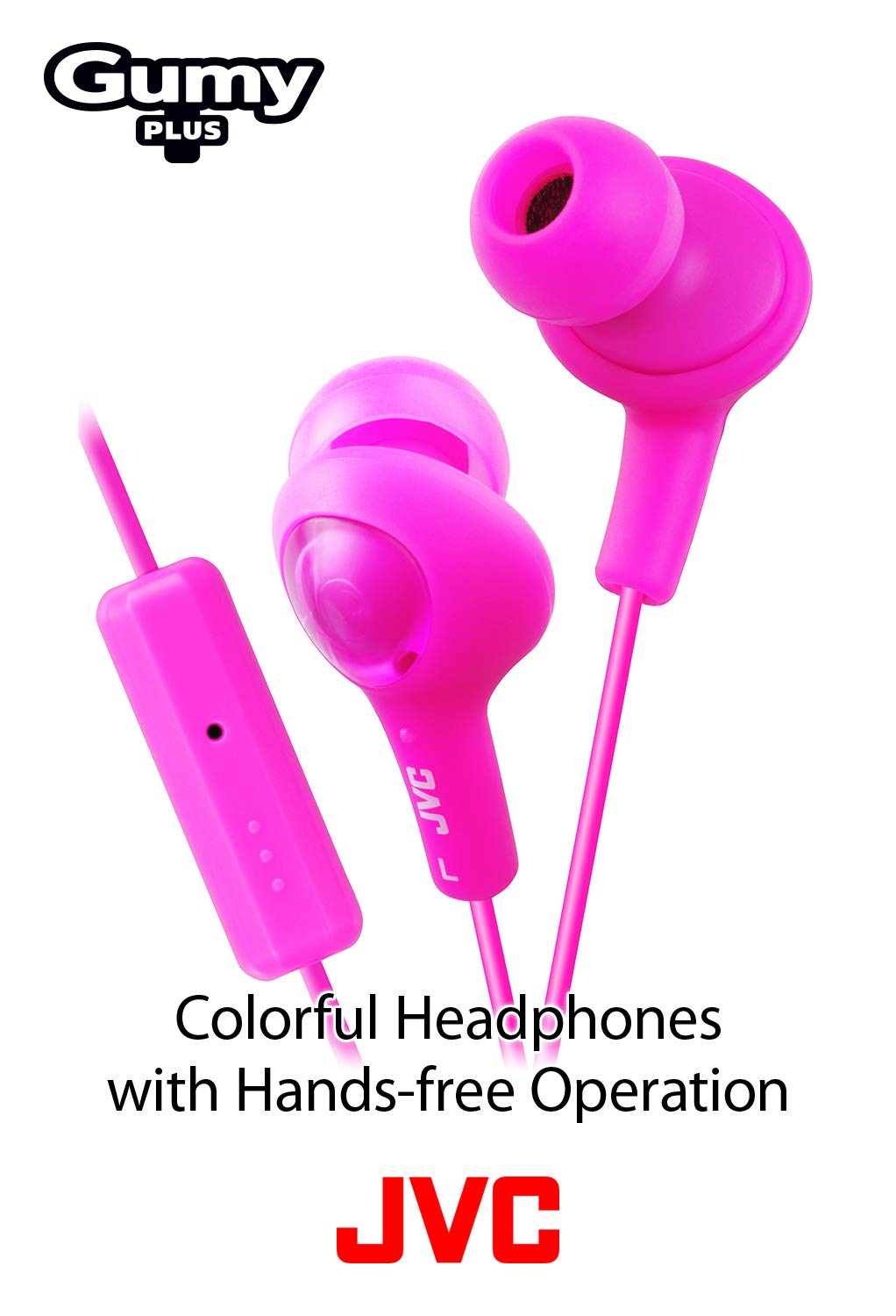 Foto 3 pulgar | Auriculares Jvc Hafr6b Gumy Plus Con Micrófono (negros) - Venta Internacional.