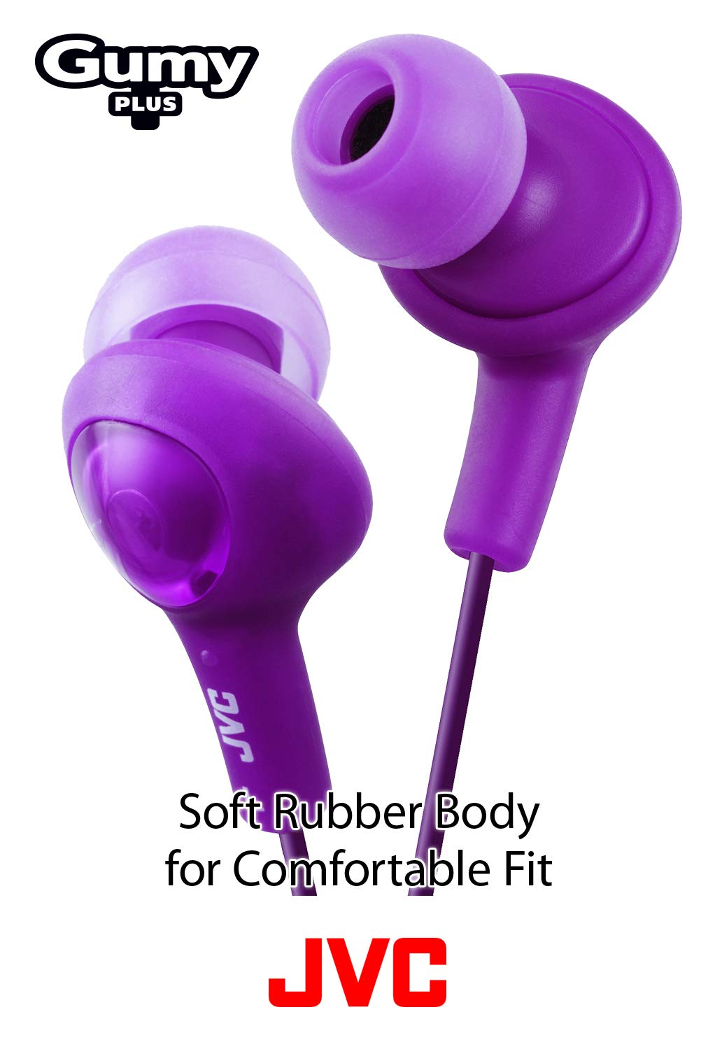 Foto 6 pulgar | Auriculares Jvc Hafr6b Gumy Plus Con Micrófono (negros) - Venta Internacional.