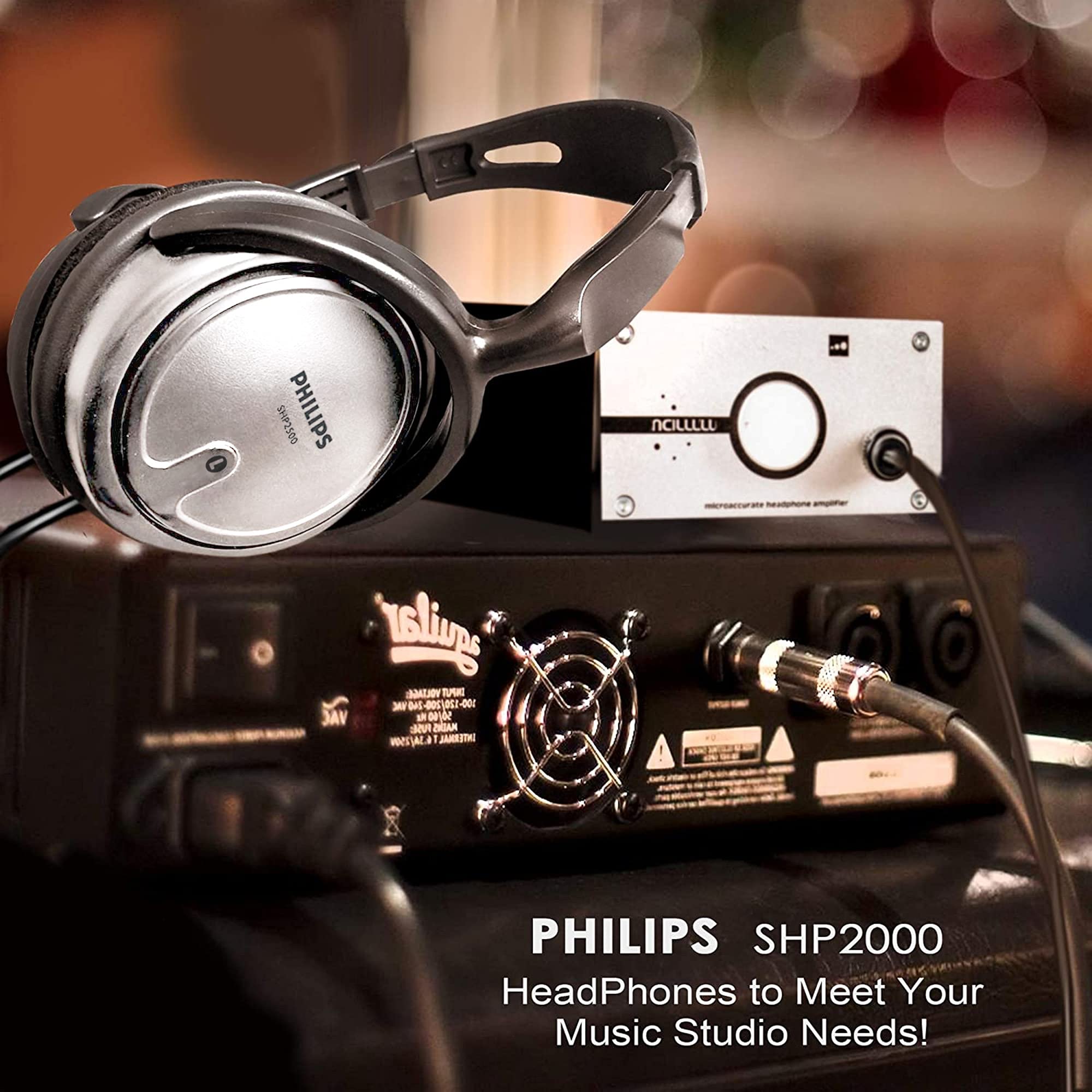 Foto 5 pulgar | Auriculares Estéreo Con Cable Philips Para Podcasts, Color Plateado - Venta Internacional.