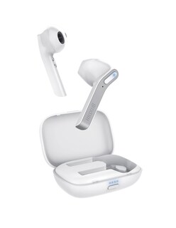 Foto 2 | Audífonos Inalámbricos Maxell 348421 color Blanco Bluetooth Tws con Micrófono y Estuche Incluye Cargador Portátil