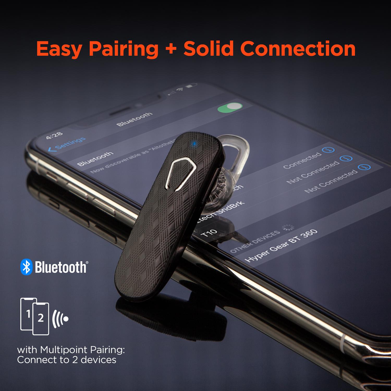 Foto 2 | Auricular Inalámbrico Bluetooth Hypergear Bt360 Negro
