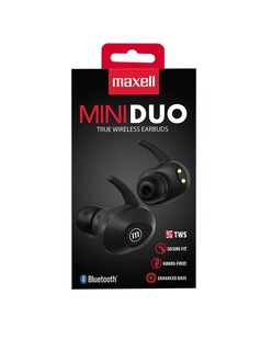Foto 4 | Audífonos Maxell Mini Dúo True Wireless con Cargador Portátil más Cargador Usb para Auto