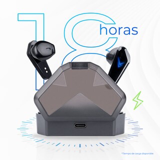 Foto 3 | Audífonos Bluetooth Gamer Touch con Luz RGB, Manos Libres 2.5 Horas de Uso color Negro